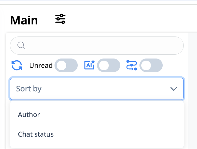 Quick Action Sidebar Controls