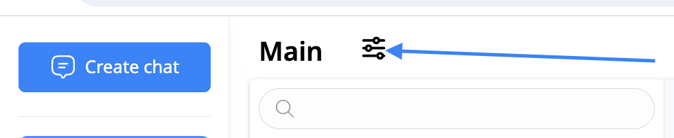 Toggle Filters Button